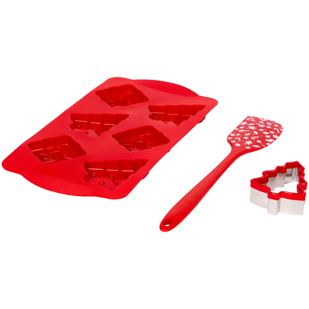 Conjunto de pastelaria de Natal
