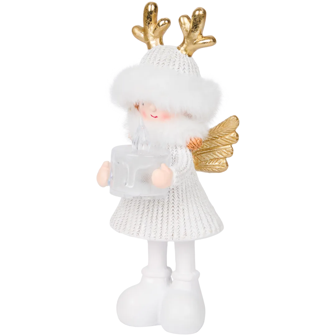 Figurine de Noël avec LED