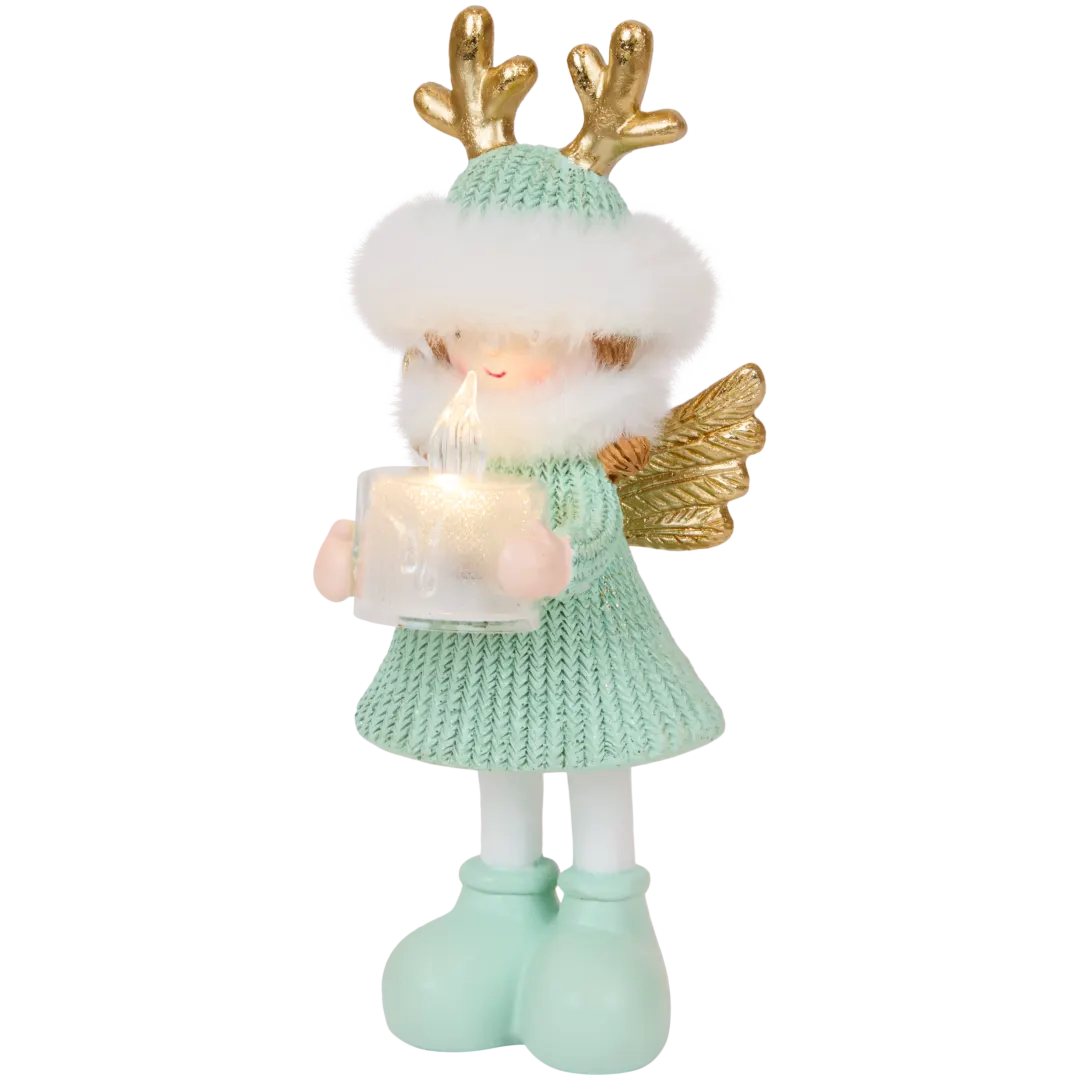 Figurine de Noël avec LED