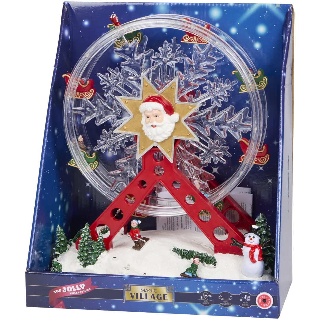 Roda de Natal gigante