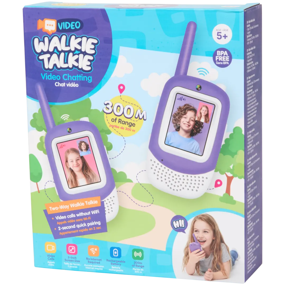 Walkietalkies met camera