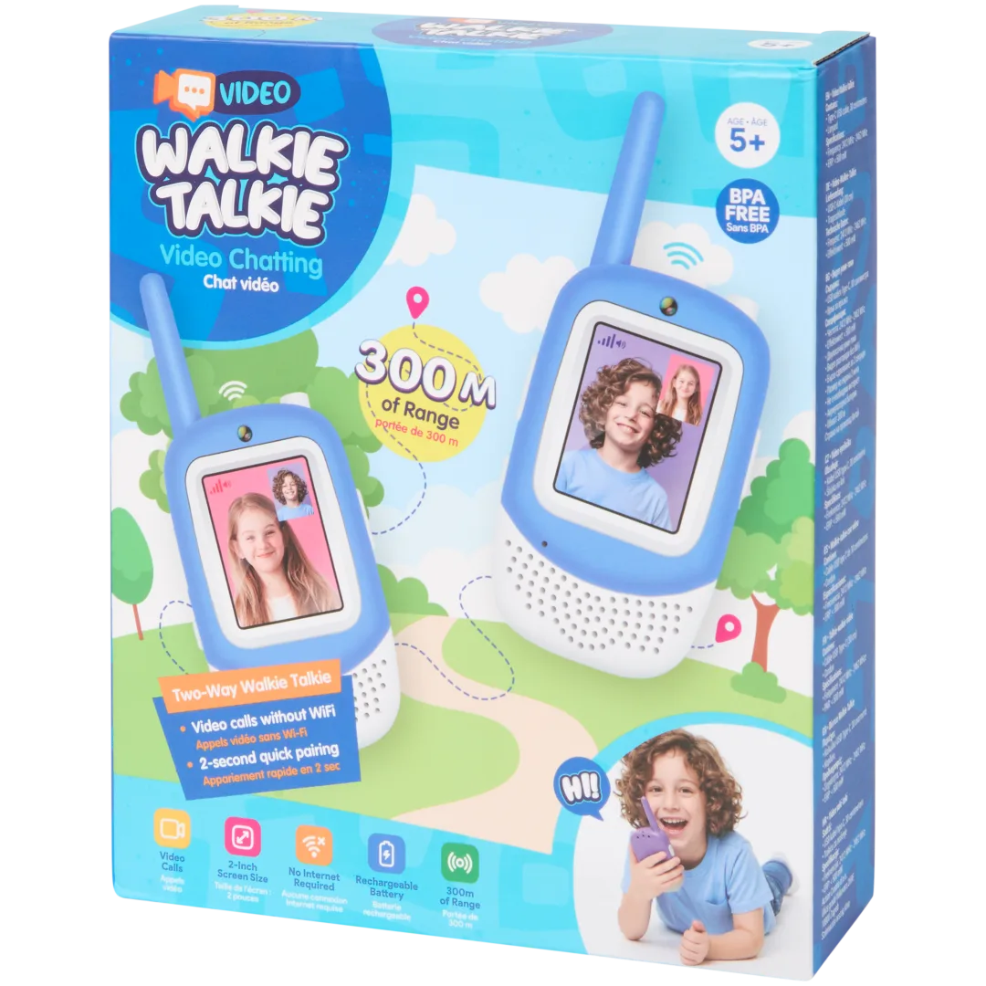 Walkie-talkies com câmara
