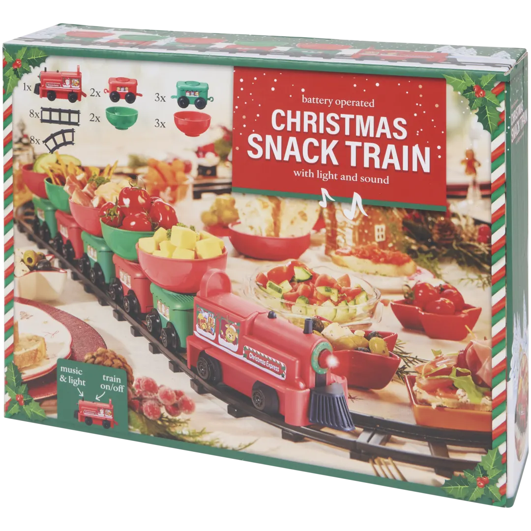 Kerst snacktrein
