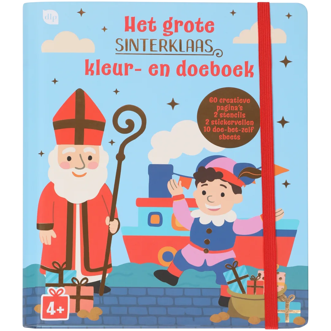 Sinterklaas kleur- en doeboek