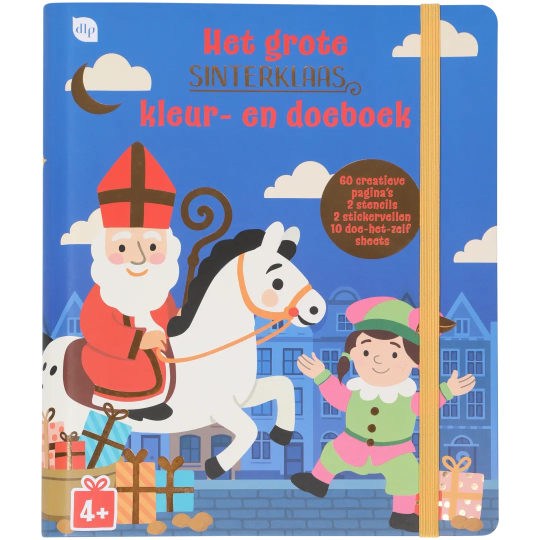 Sinterklaas kleur- en doeboek