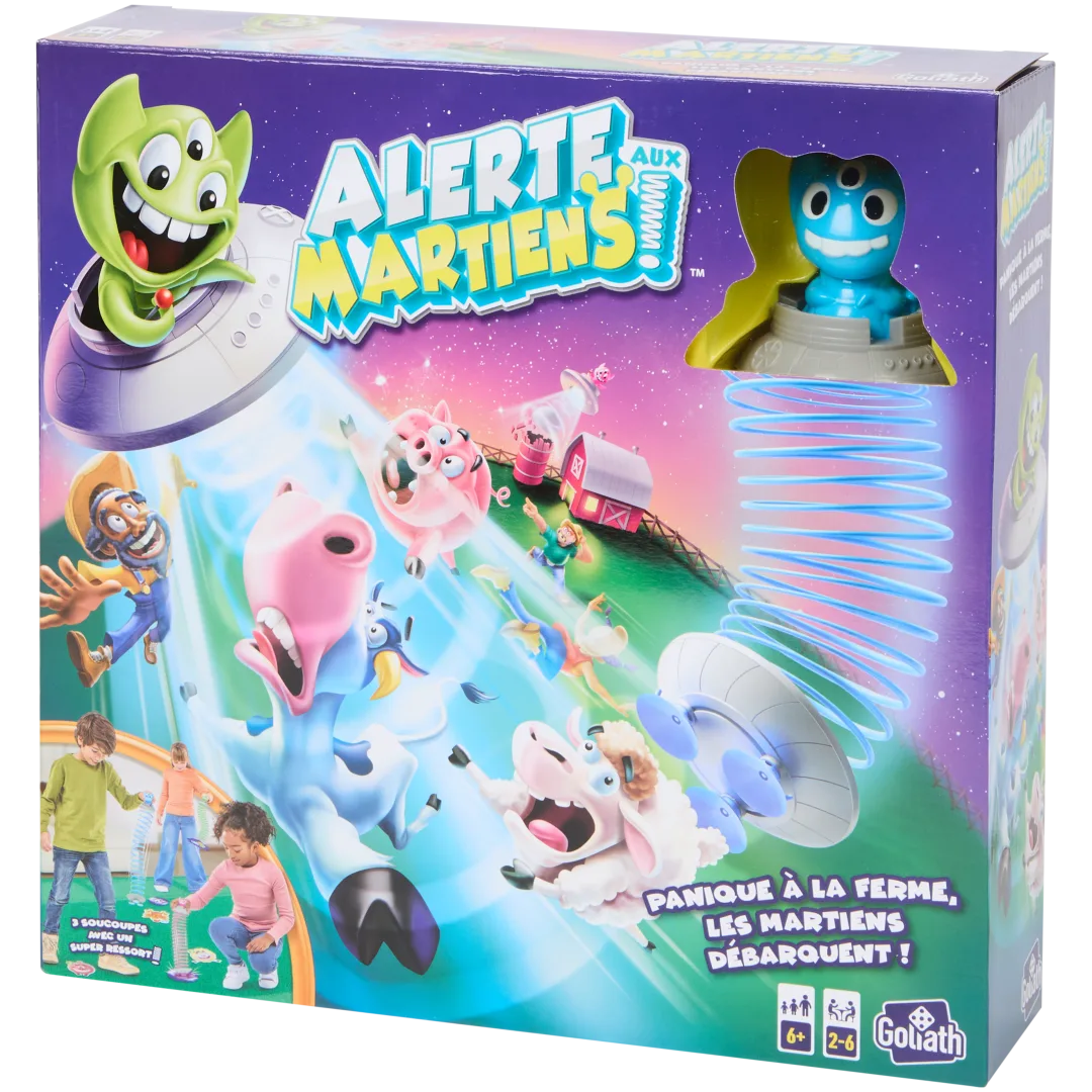 Jeu de société Alerte aux Martiens !