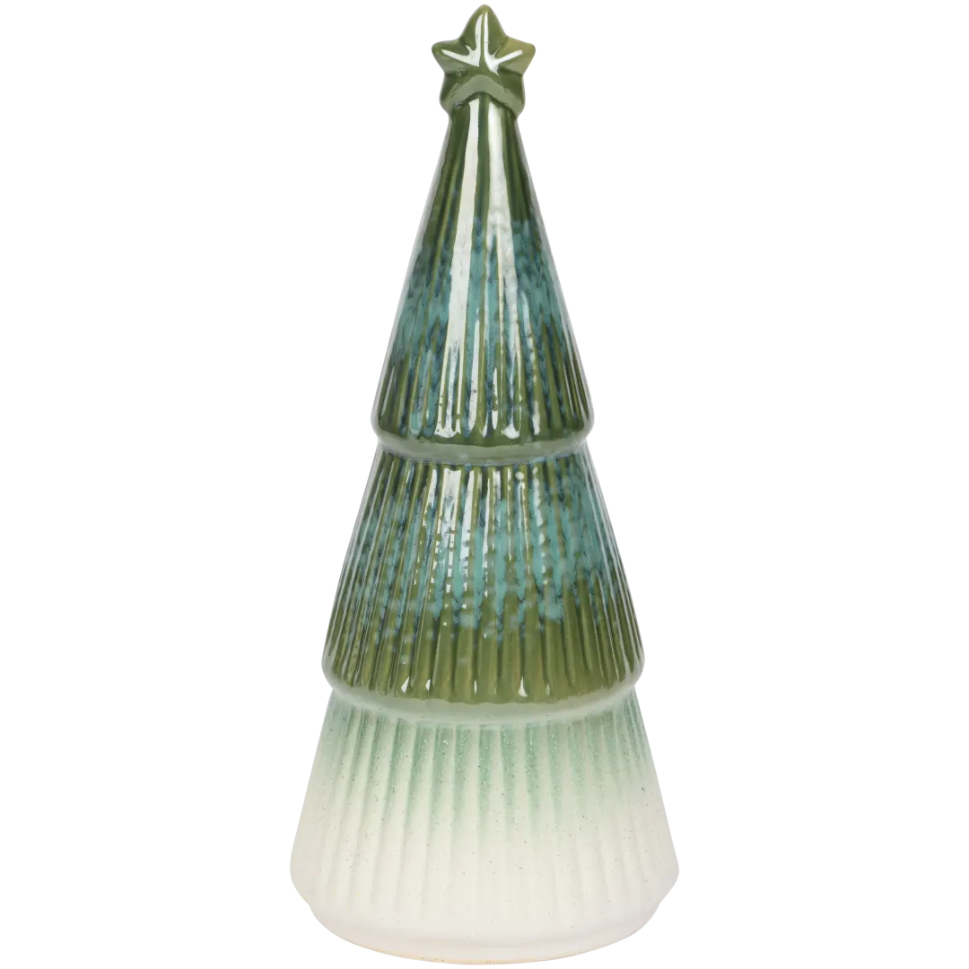 Sapin de Noël céramique avec LED 3
