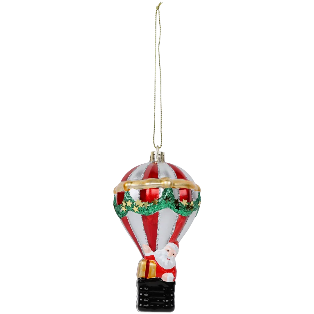 Suspension de Noël avec paillettes