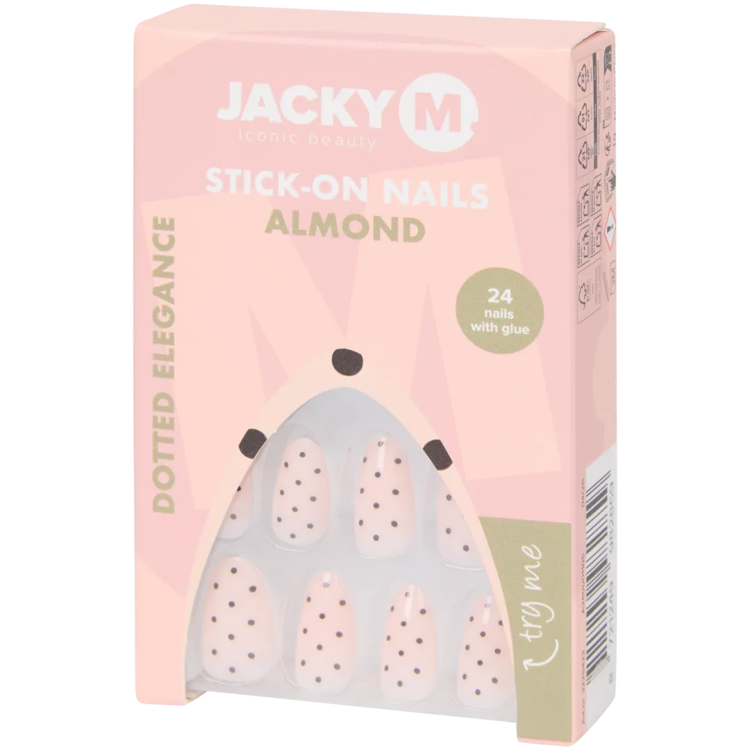 Faux ongles autocollants Jacky-M Amande