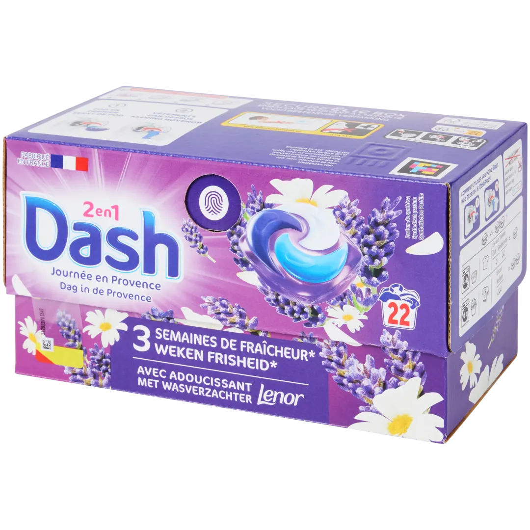 Dash wascapsules Provence Lavendel