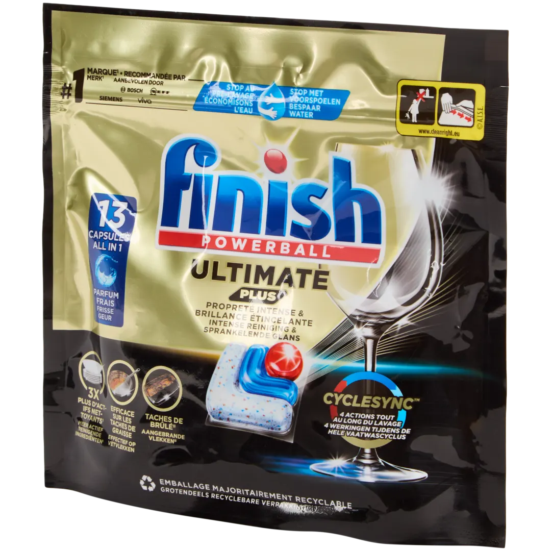 Finish Powerball vaatwastabletten Ultimate Plus 1