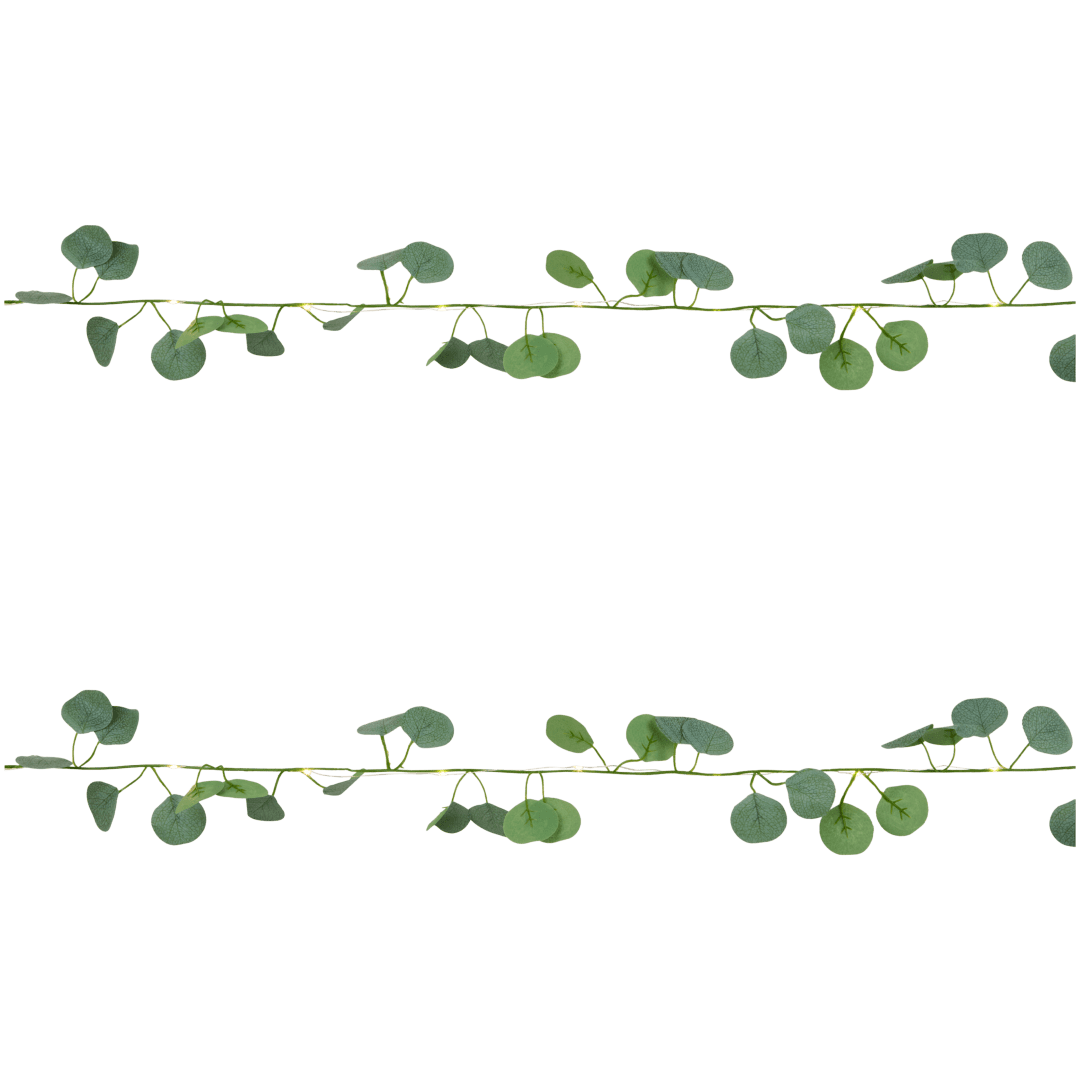 LED-Eukalyptus-Lichterkette