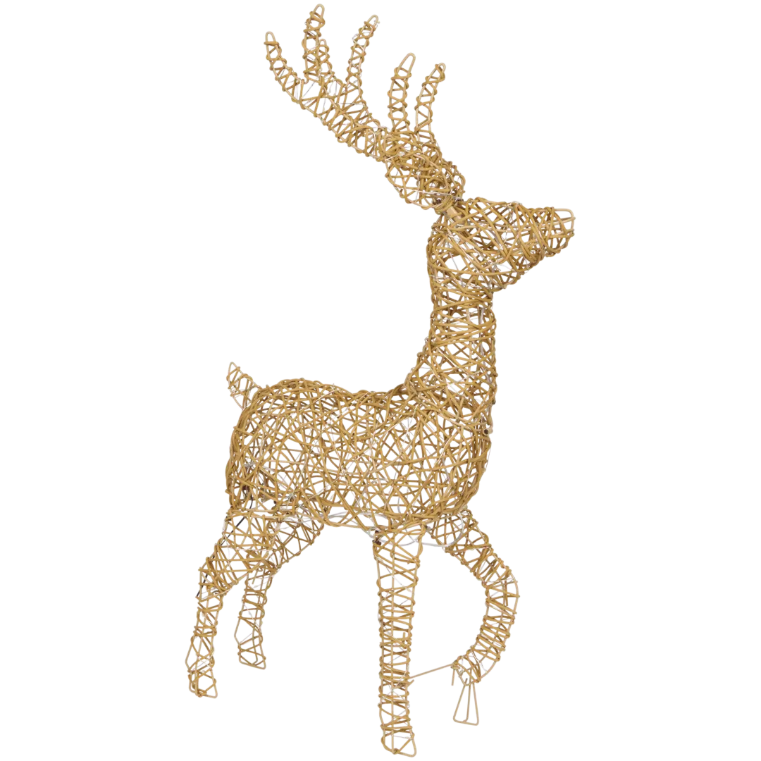 LED-Rentier-Weihnachtsdeko