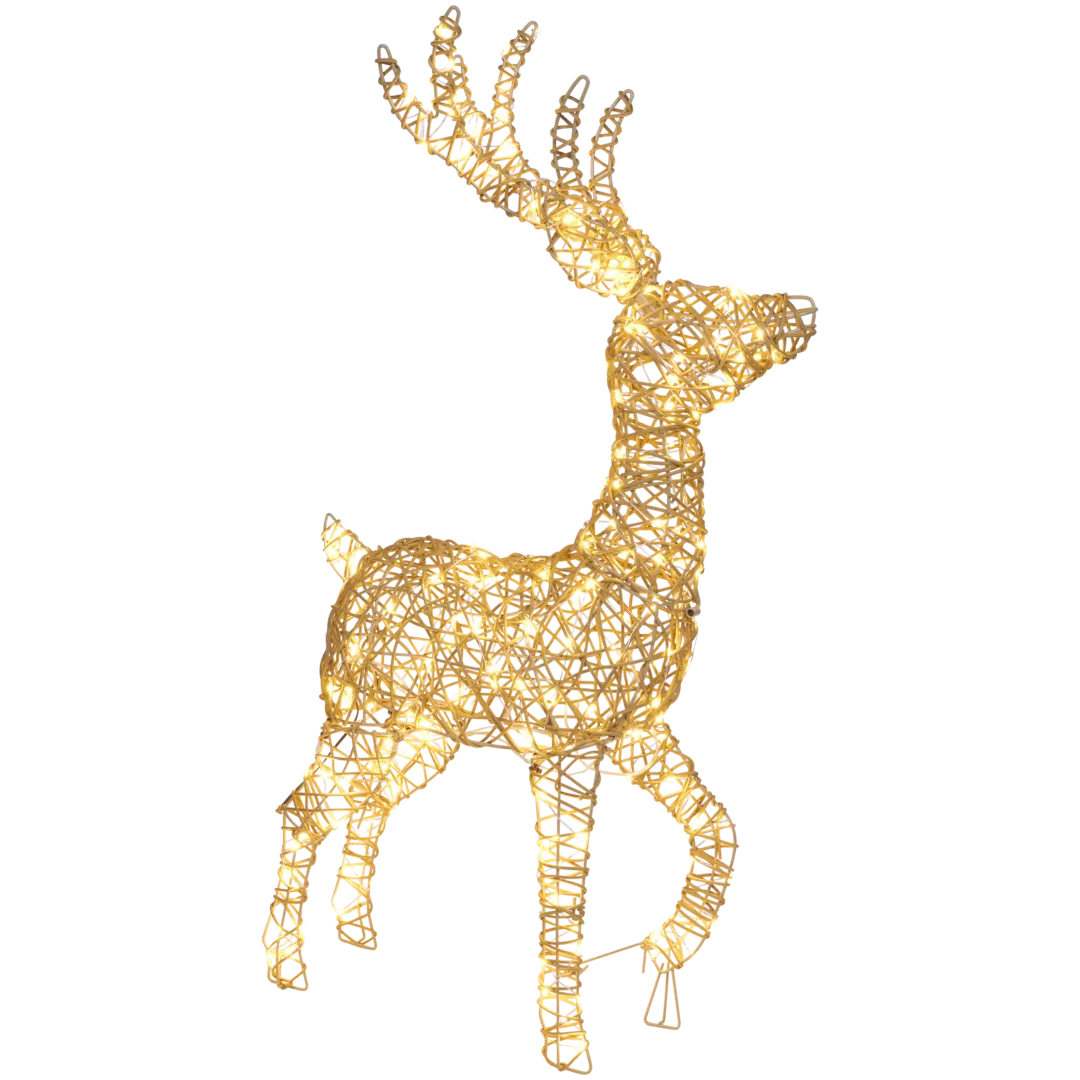 LED-Rentier-Weihnachtsdeko