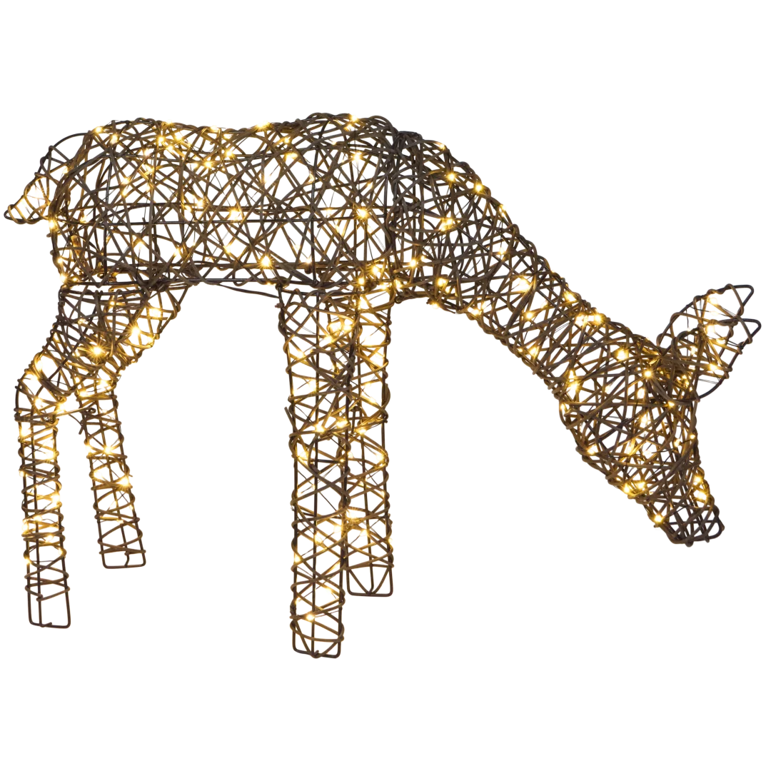 LED-Rentier-Weihnachtsdeko