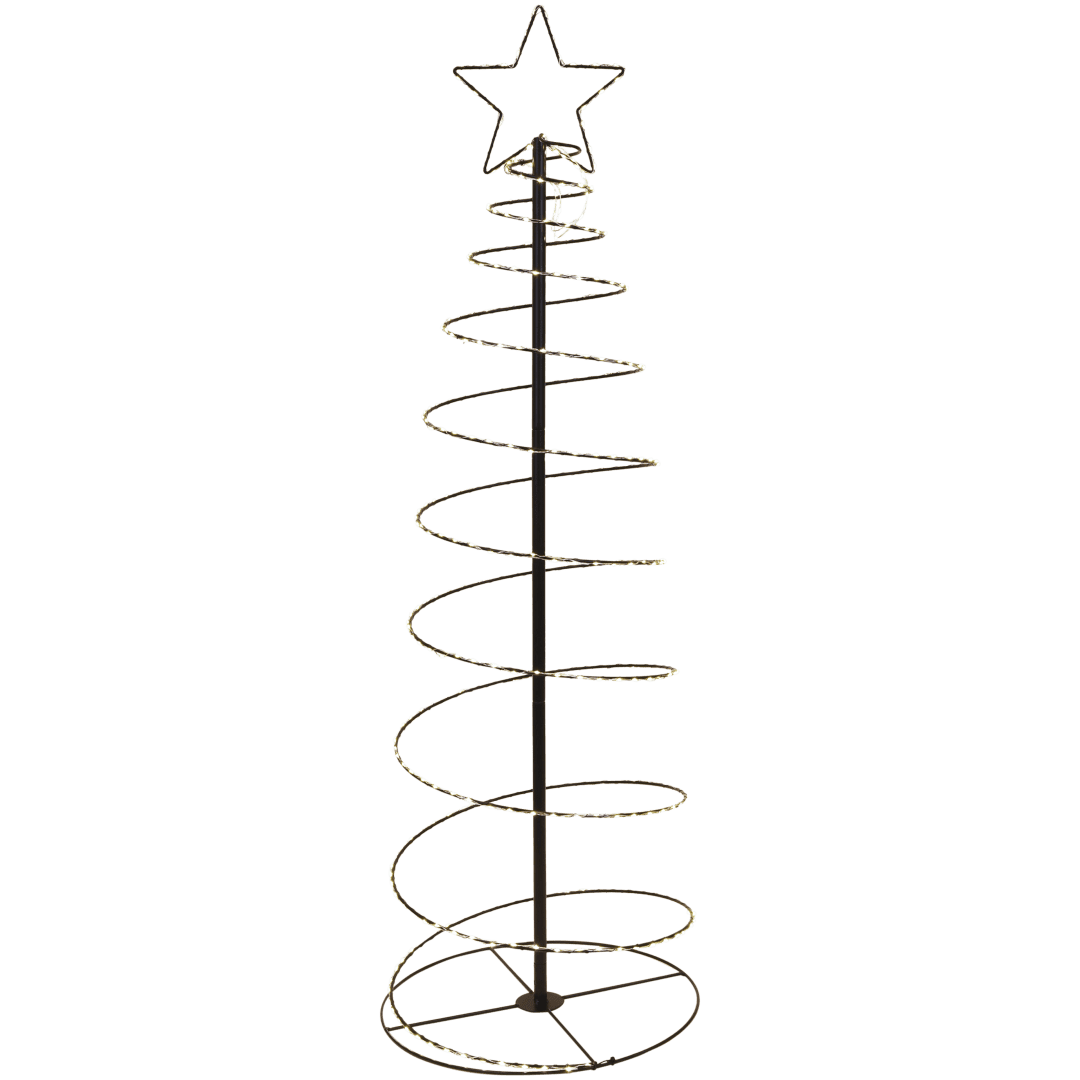 Spiralförmiger LED-Baum