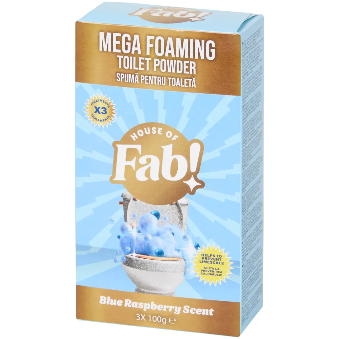 Fabulosa schuimende toiletreiniger Blue Raspberry 1