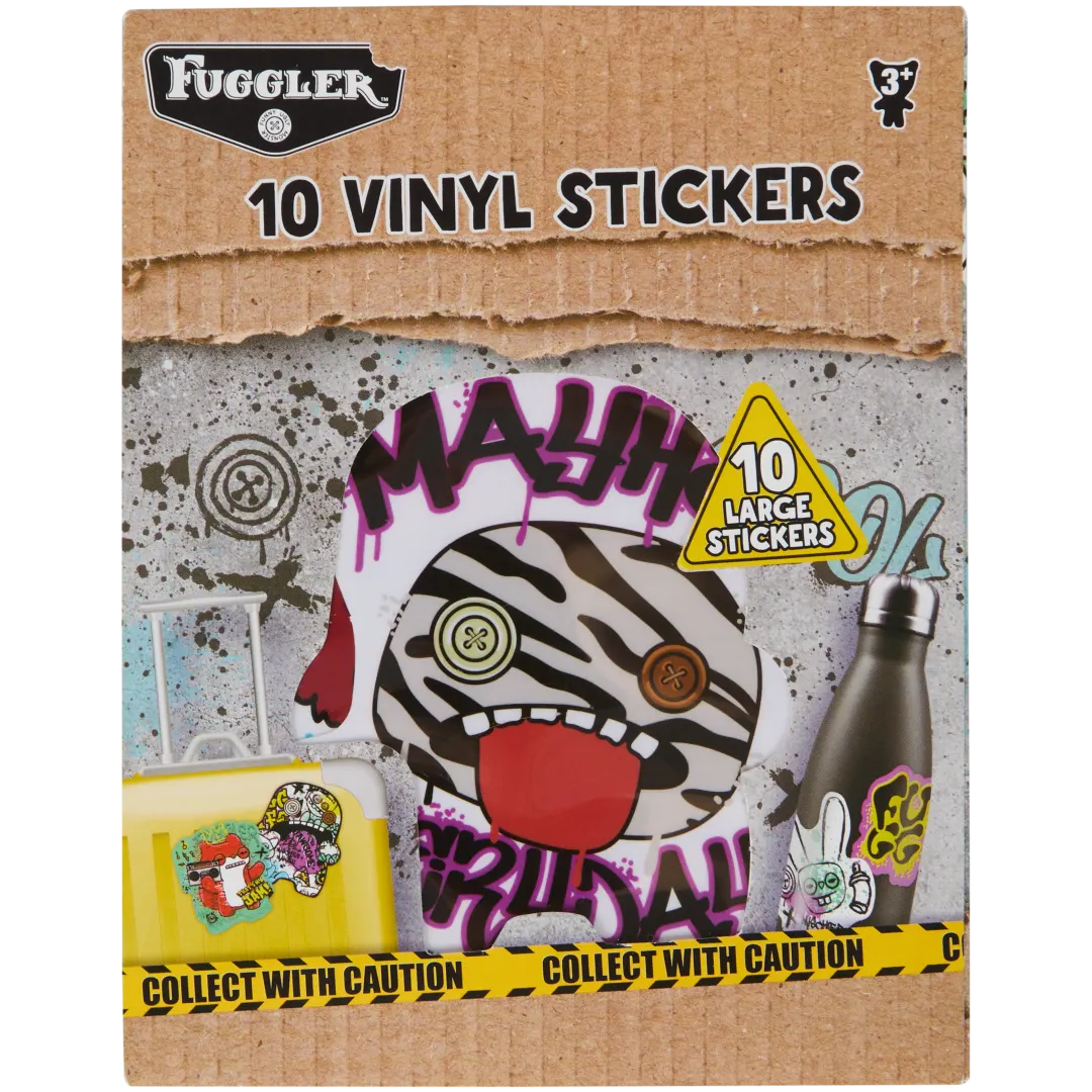 Grands autocollants vinyle Fuggler