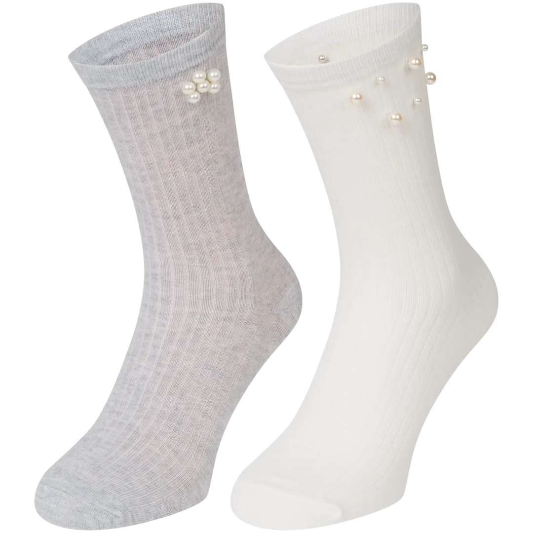 Calzini donna con perline