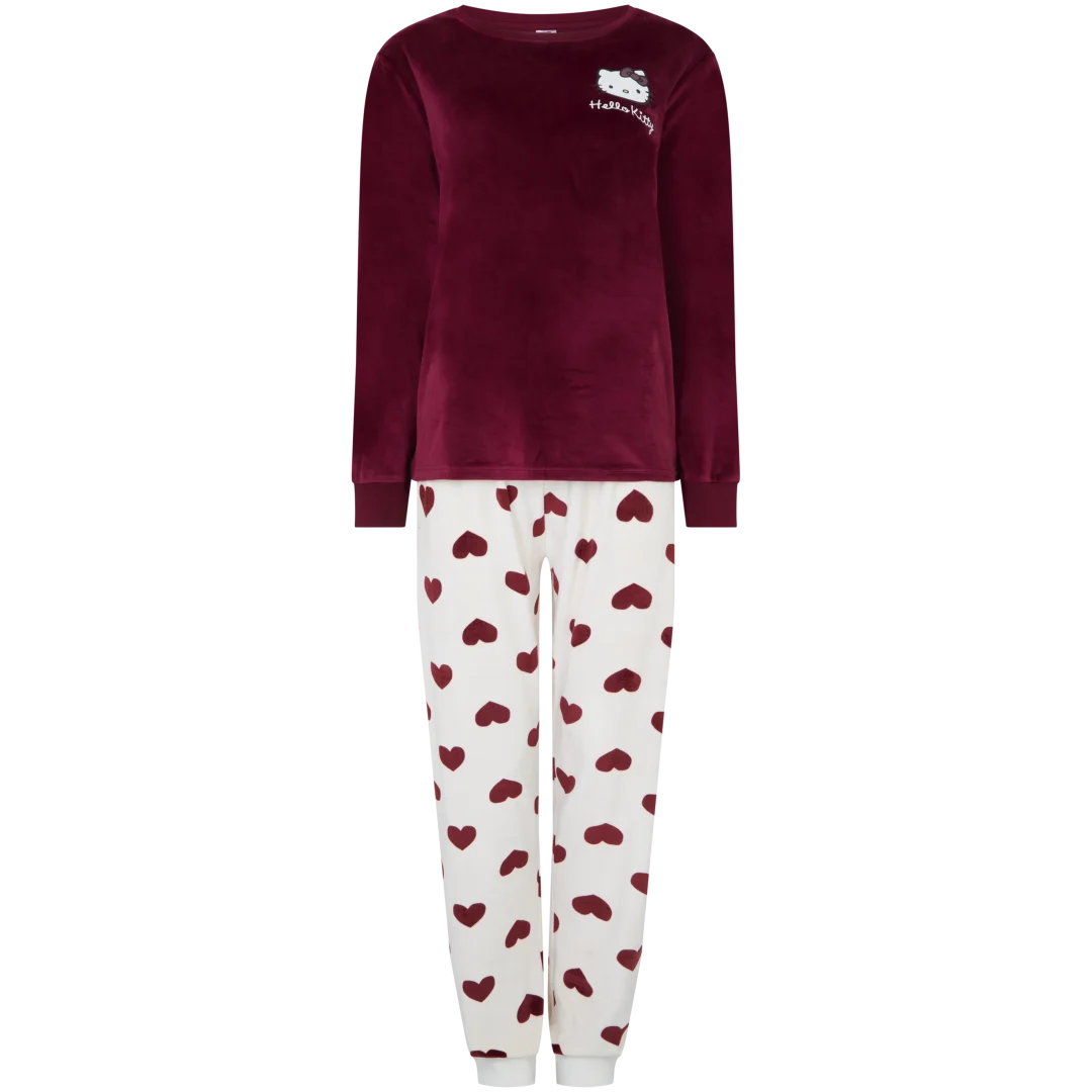 Pijama de terciopelo para mujer