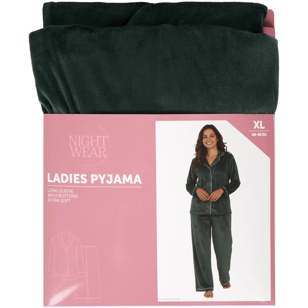 Pijama de veludo