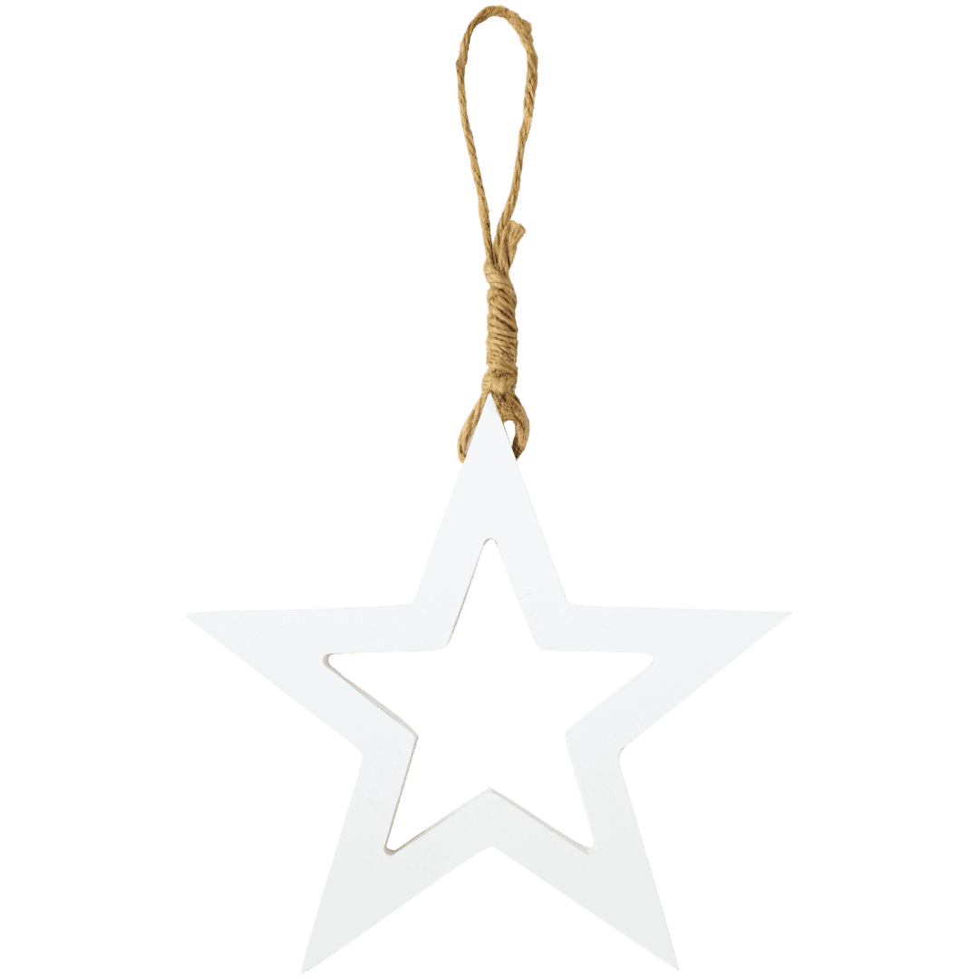 Suspension de Noël en bois