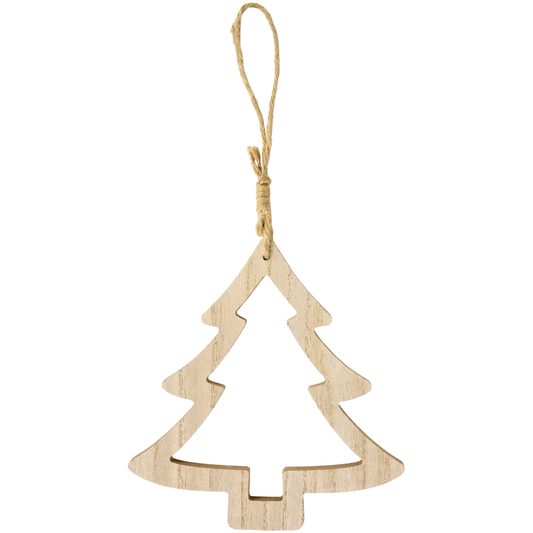 Suspension de Noël en bois