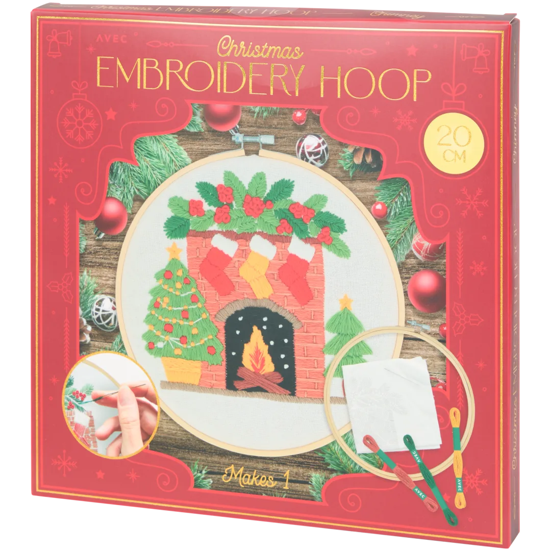 Set da ricamo a tema Natale