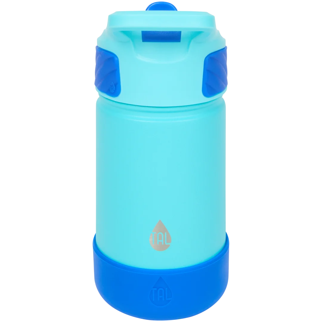 Gourde isotherme avec paille rabattable TAL