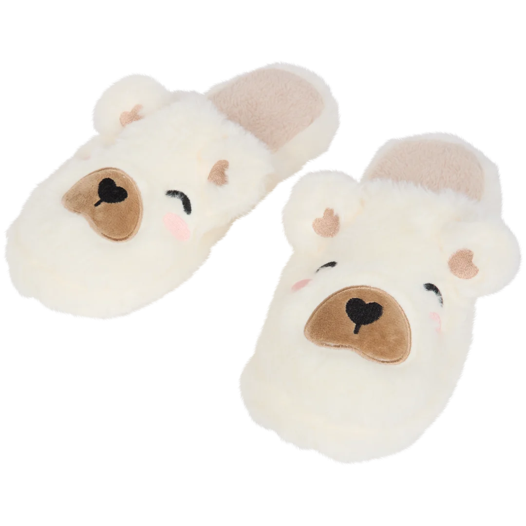 Fluffy pantoffels