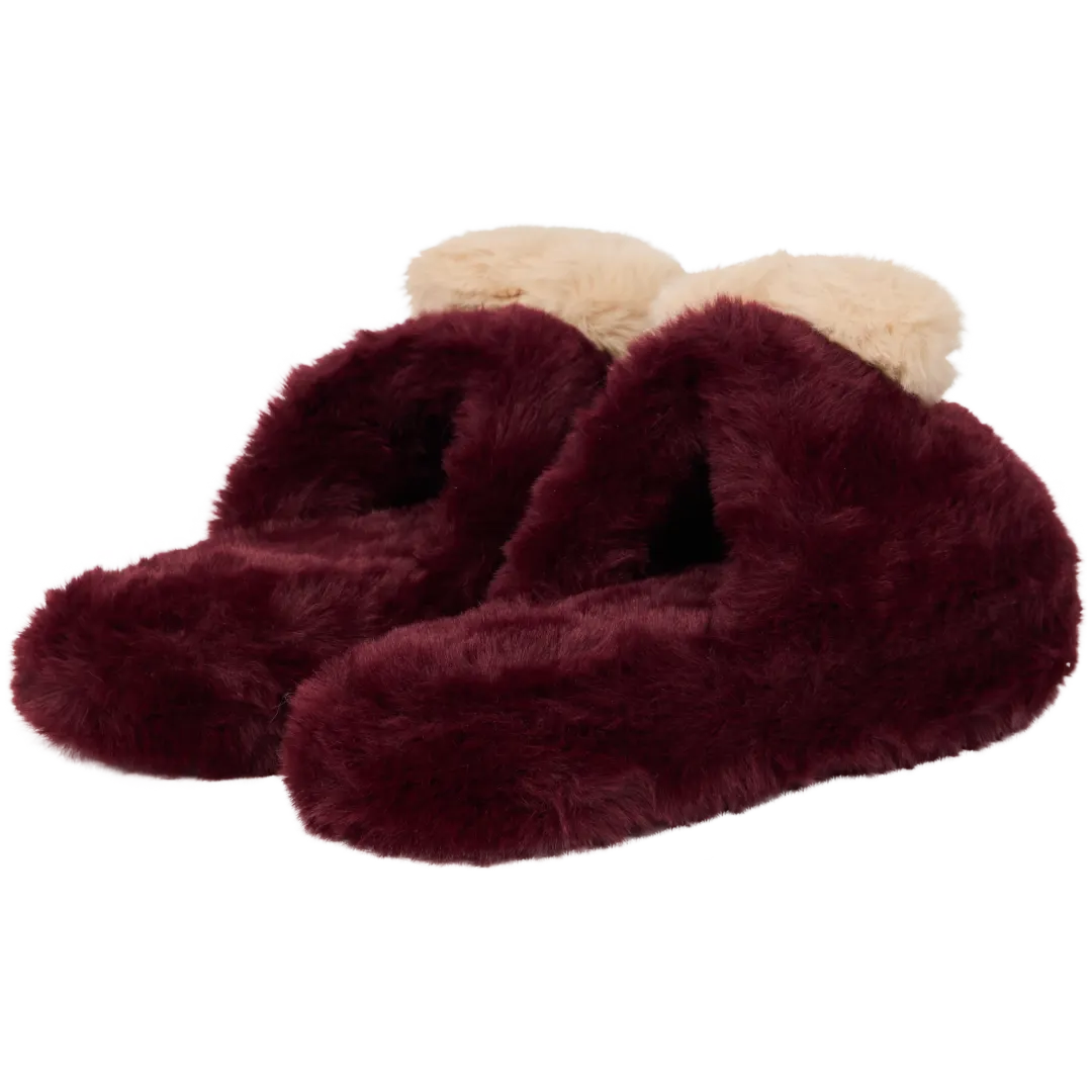 Pantufas felpudas