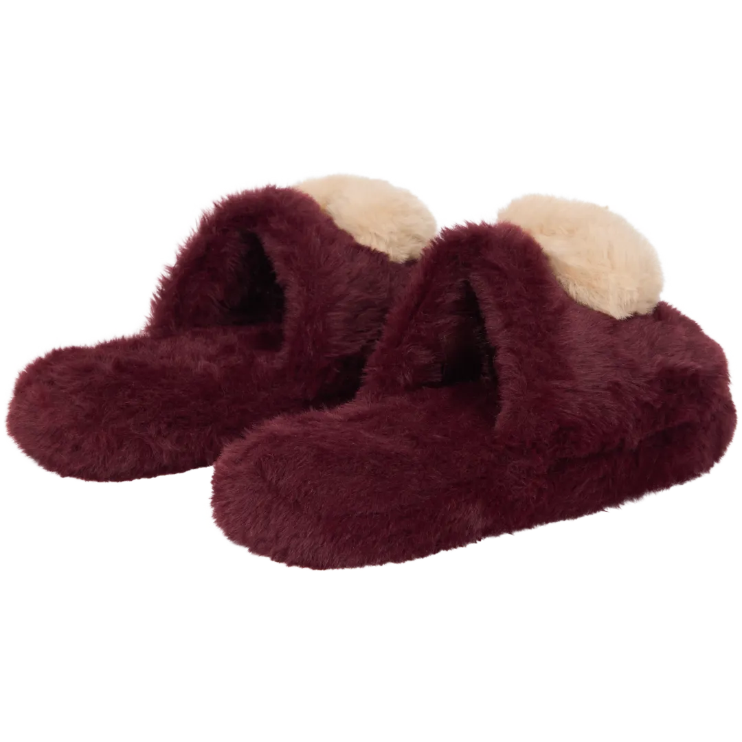Fluffy pantoffels