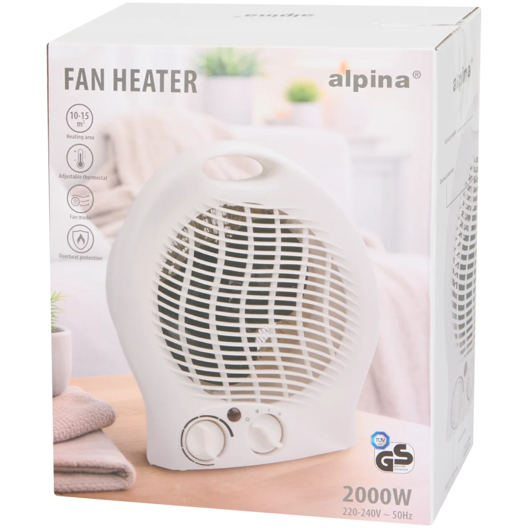 Alpina ventilatorkachel
