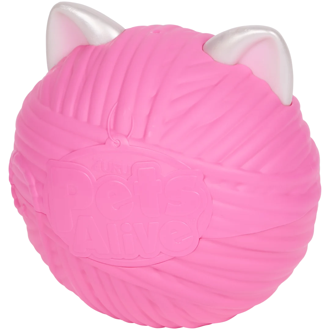 Bola surpresa com gato de peluche Zuru Pets Alive