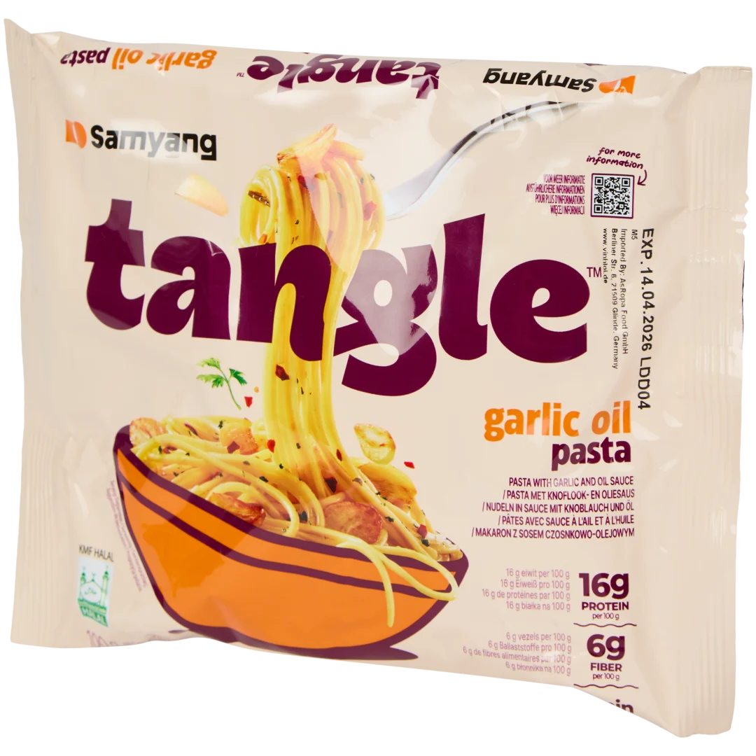 Samyang Tangle pasta Knoflookolie 1