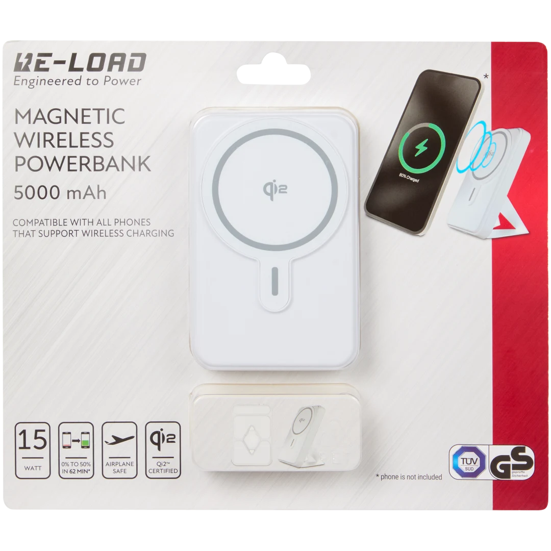 Batterie externe magnétique sans fil Re-load