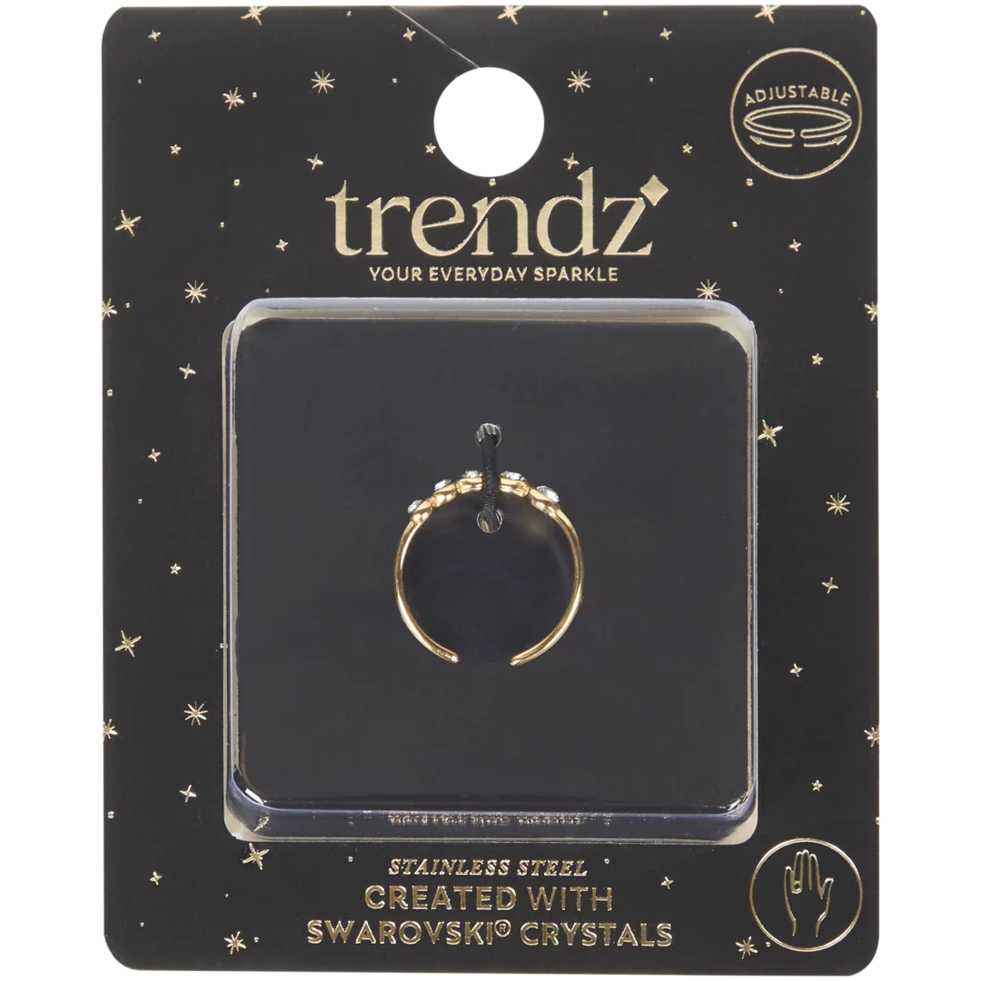 Anel com cristais Swarovski 2