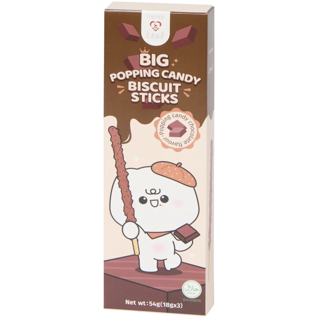 Tokimeki Popping Candy Biscuit Sticks