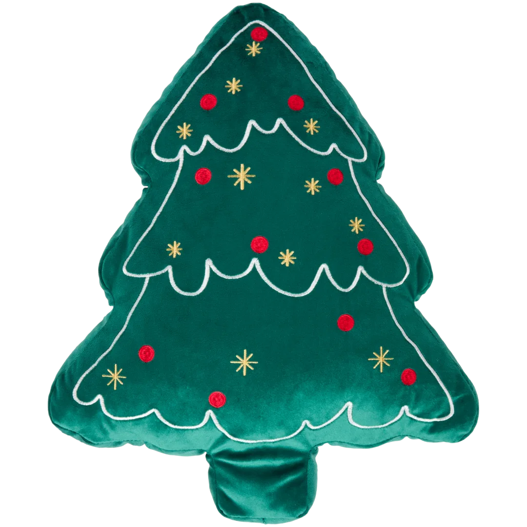 Coussin de Noël en velours