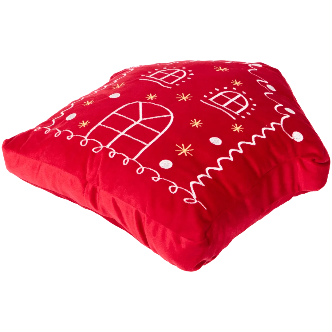 Almofada de Natal em veludo 5