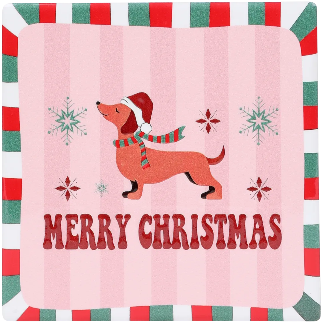 Dekorative Weihnachtskachel