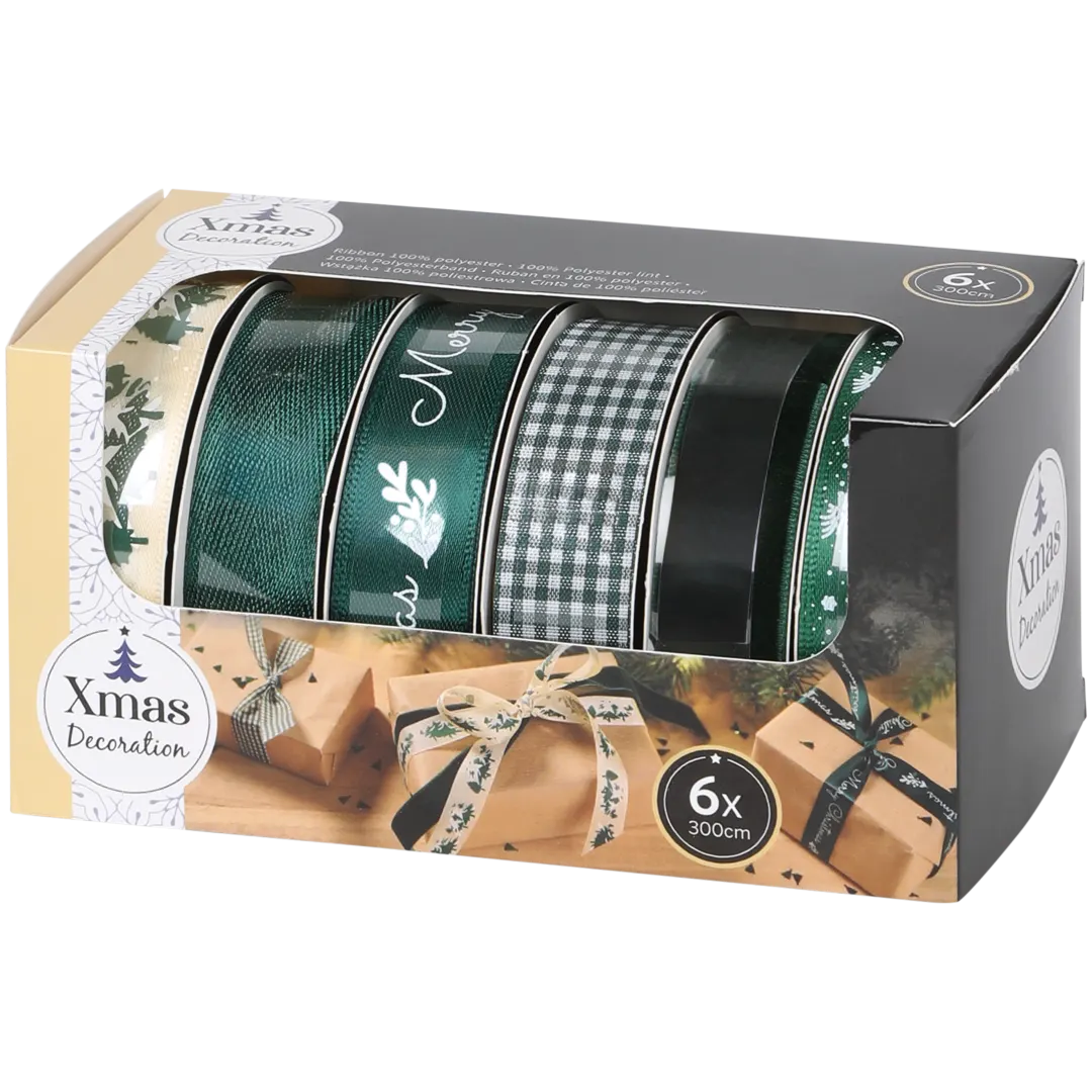 Rotoli nastro natalizio