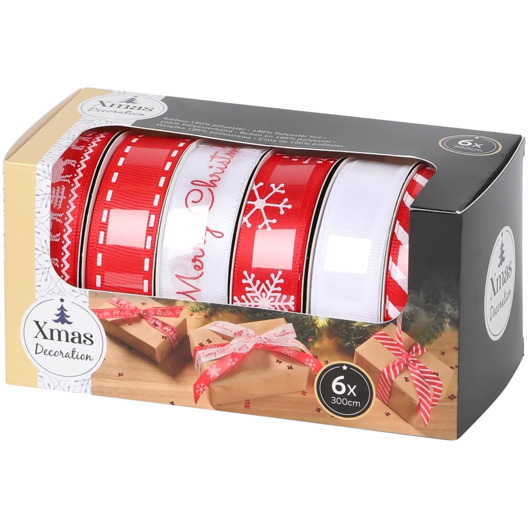 Rotoli nastro natalizio