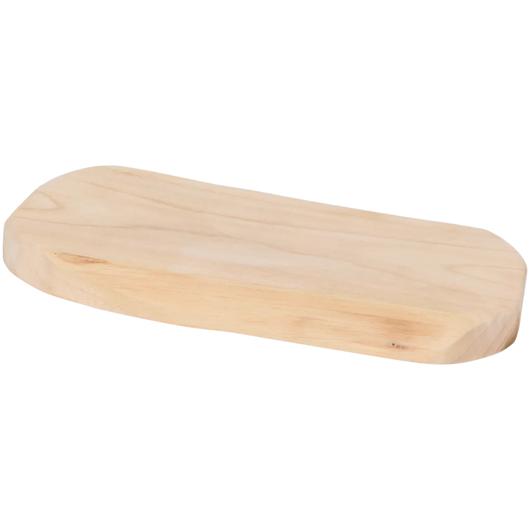Teakhouten onderzetter 1