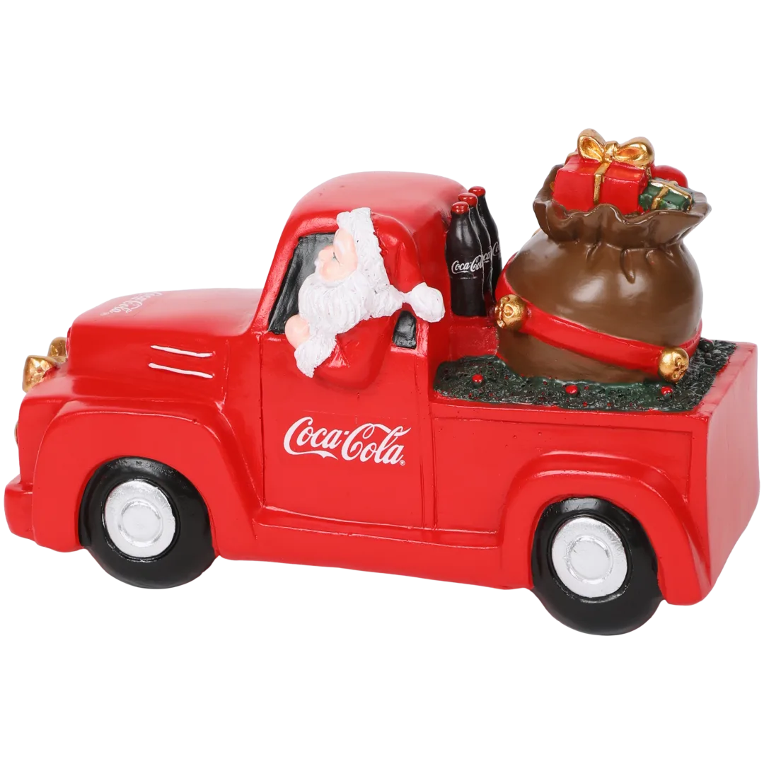 Coca-Cola Weihnachtsdeko mit Weihnachtsmann