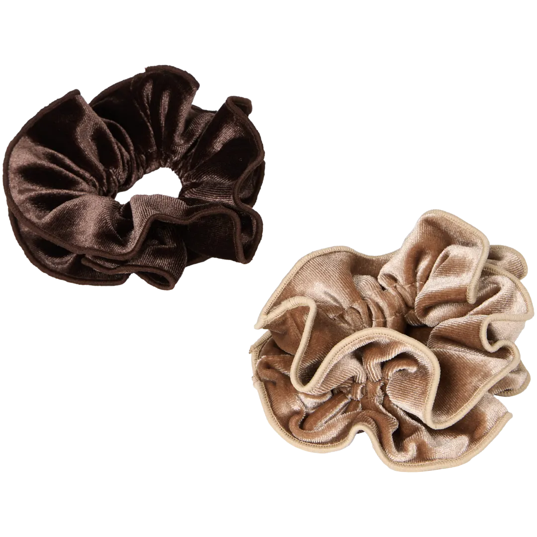 Scrunchies de veludo Trendz
