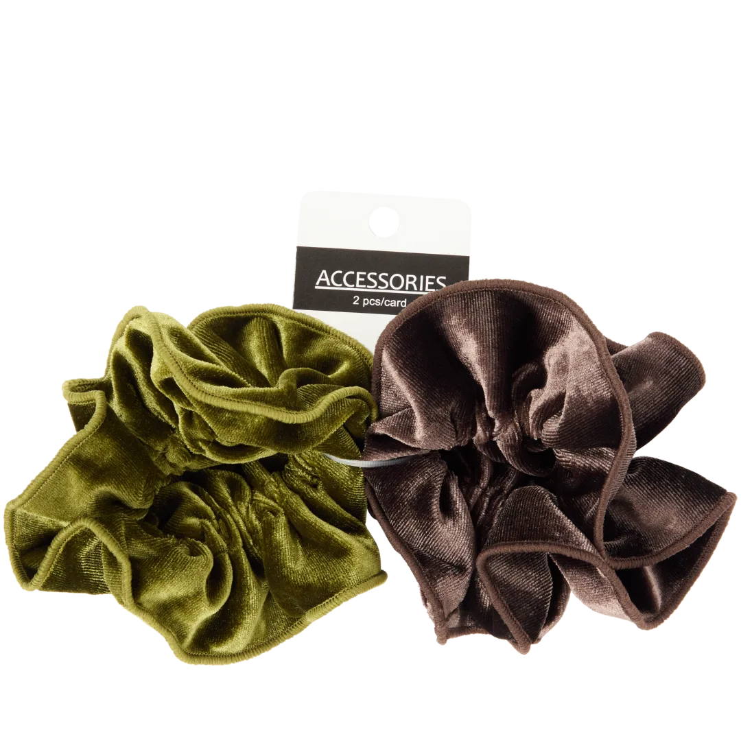 Scrunchies de veludo Trendz