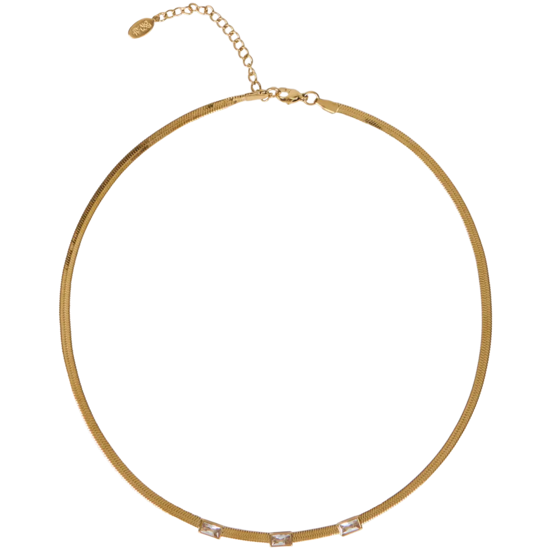 Roestvrij stalen damesketting
