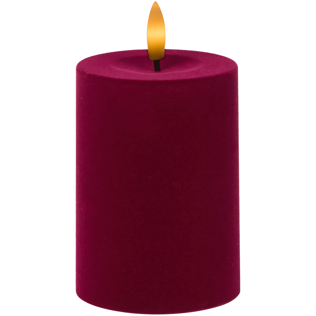 Zamatová LED sviečka 2