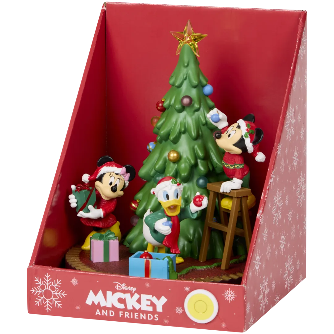 Scène de Noël LED Disney